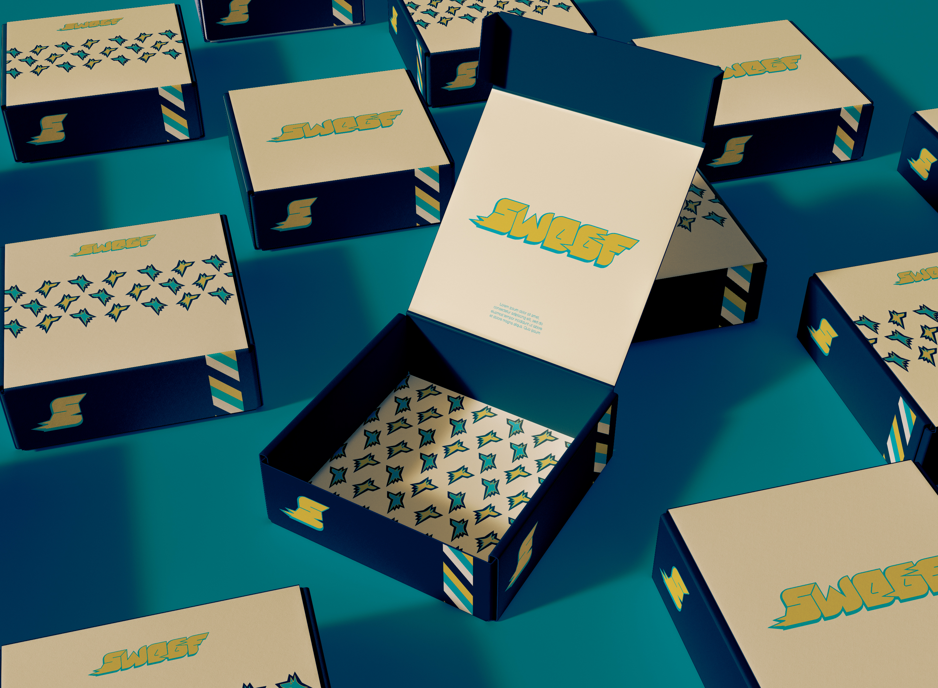 SWOOF, Packaging mockup